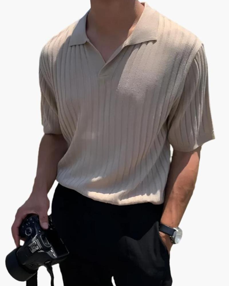 Florence - Ribbed Cotton Polo - Choose By Portugal