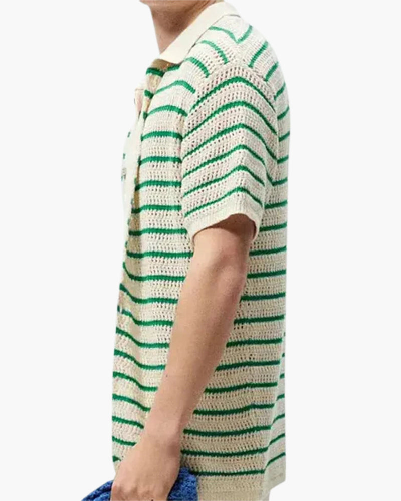 Marbella - Knitted Button Shirt - Choose By Portugal