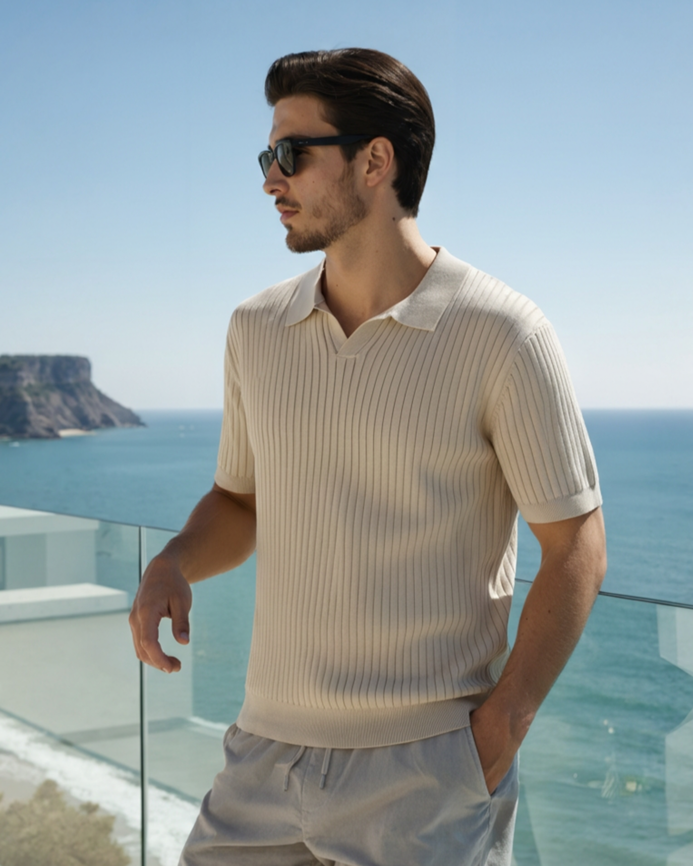 Premium Ribbed Polo - Choose By Portugal