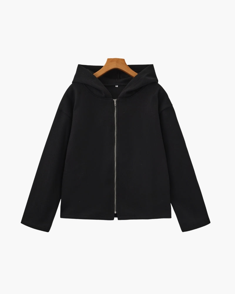 Marlow Wool Zip Coat - Choose By Portugal