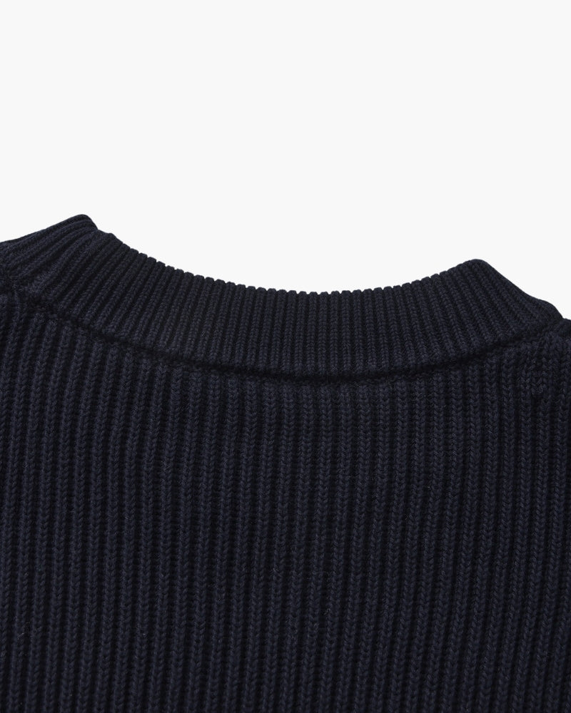 Rib Knit Crewneck - Choose By Portugal