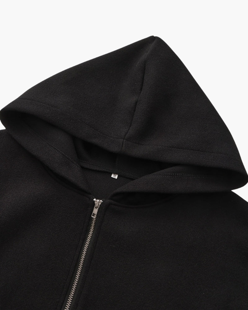 Marlow Wool Zip Coat - Choose By Portugal