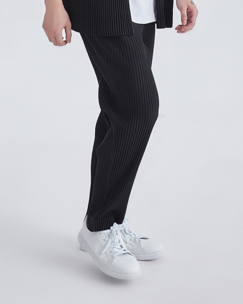 Ribbed Cotton Pantalon - Choose By Portugal