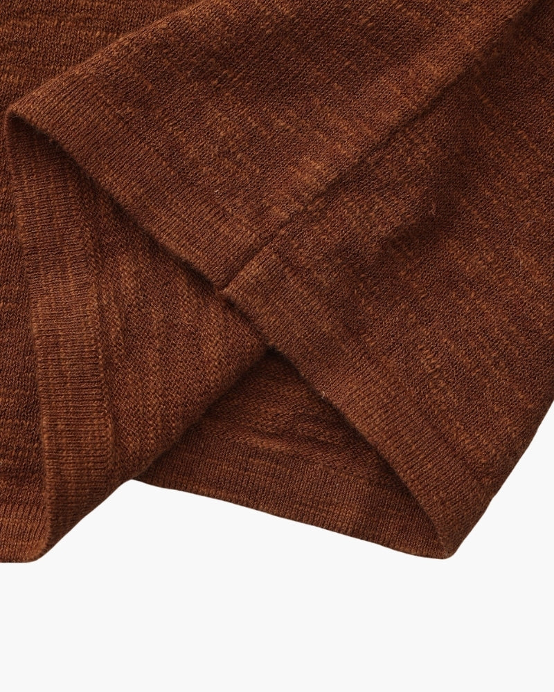 Linen Cotton Essential Crewneck - Choose By Portugal