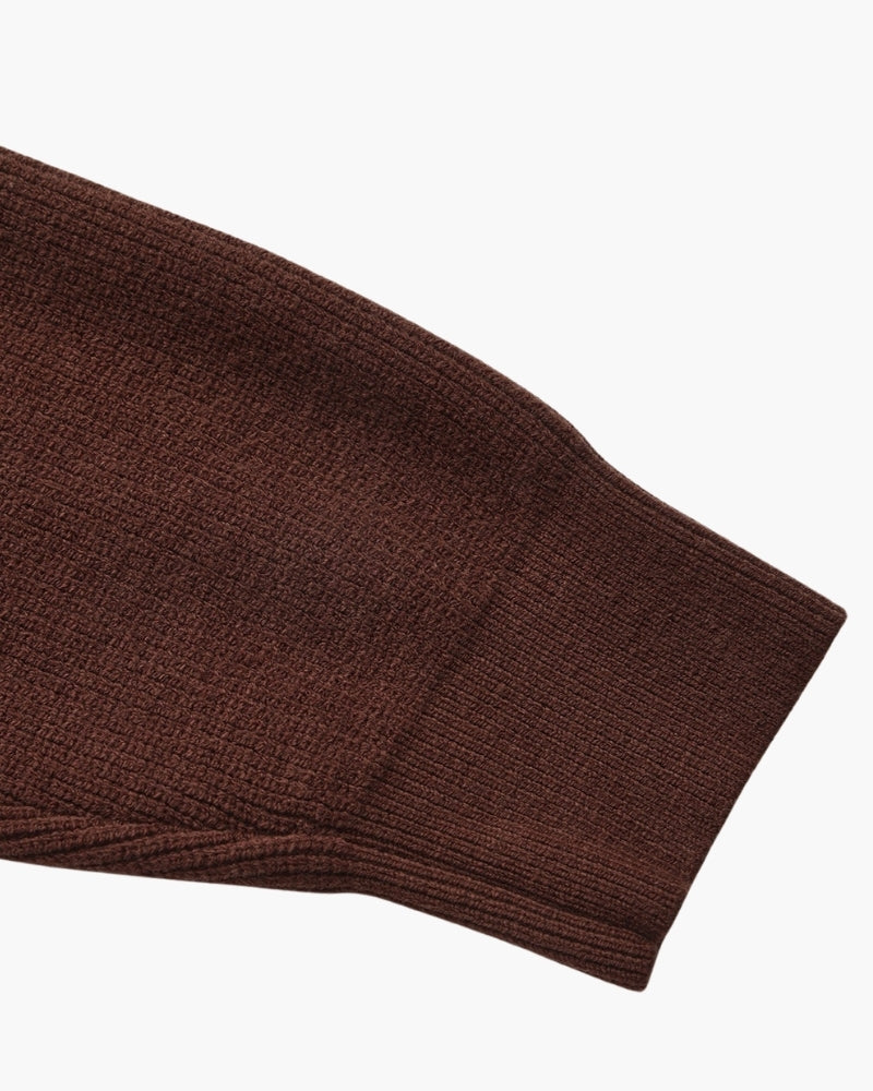 Refined Half-Zip Knit Pullover - Choose By Portugal