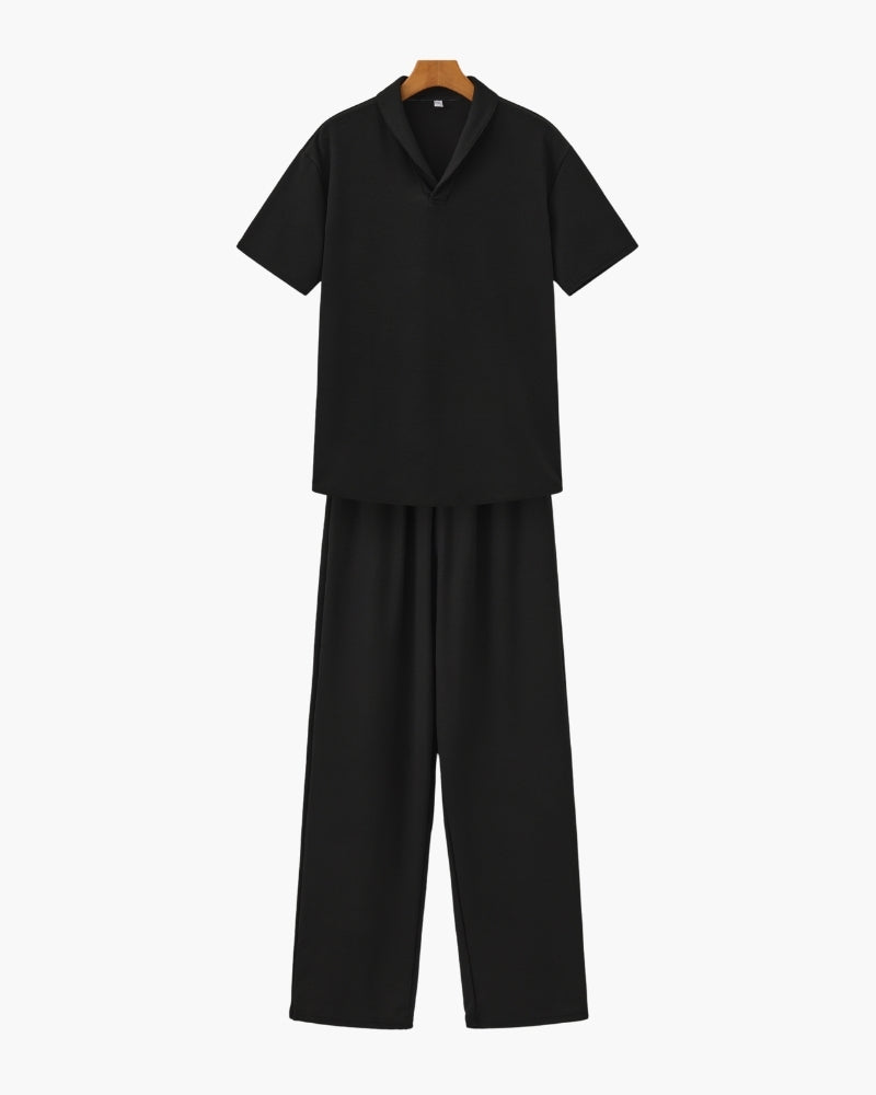 Cotton Polo & Pantalon Set - Choose By Portugal