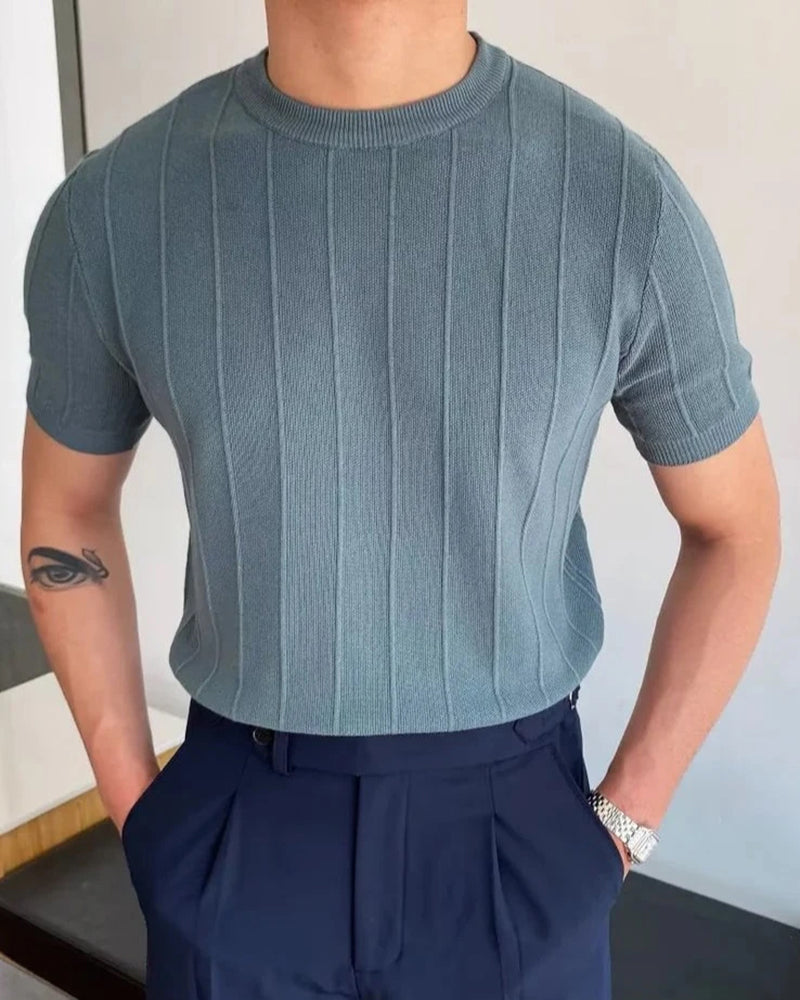 Cannes Ribbed T-Shirt - Choose By Portugal