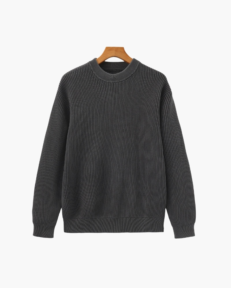 Rib Knit Crewneck - Choose By Portugal