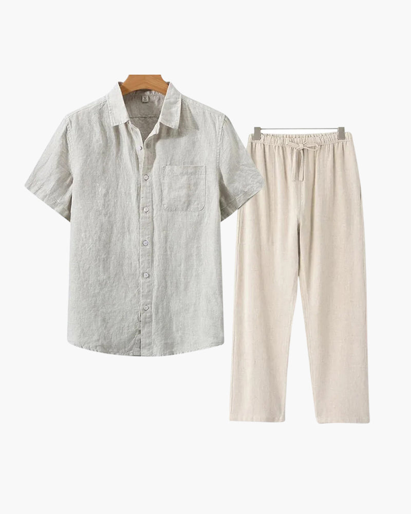 Old Money Linen Combo (Shortsleeve) - Choose By Portugal
