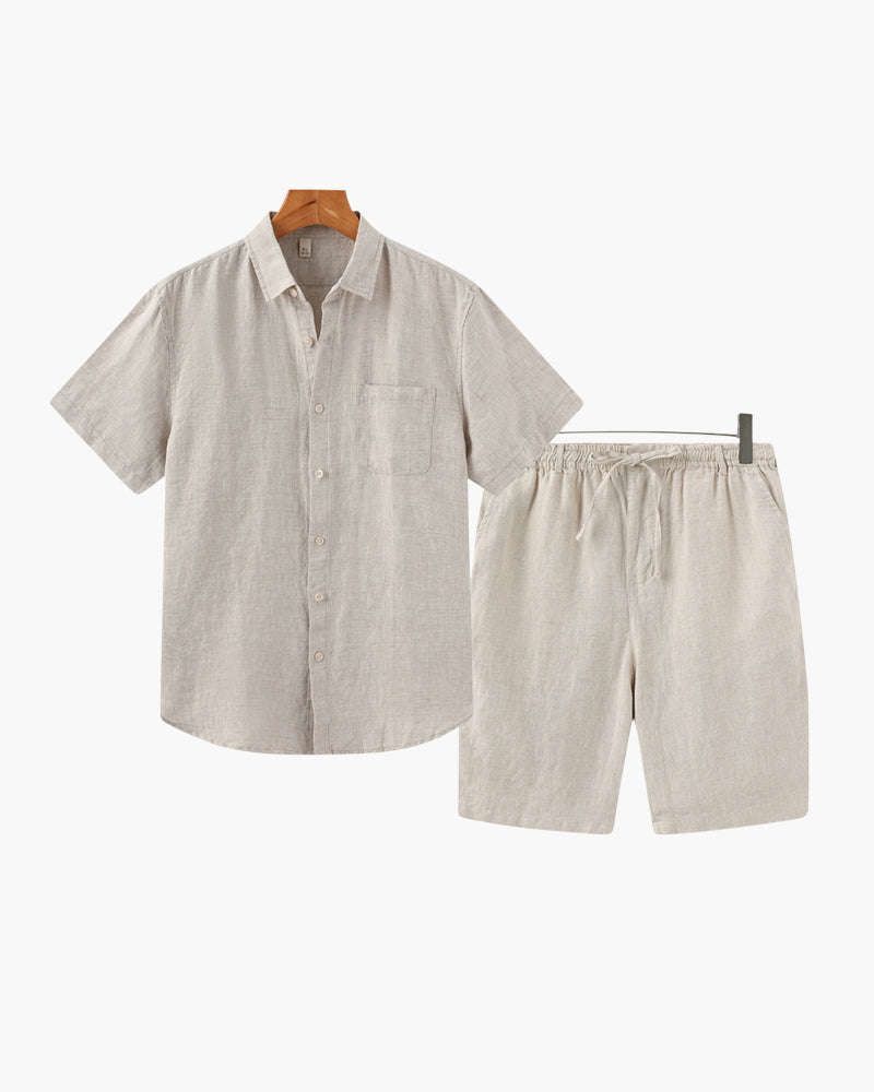Old Money Linen Combo (Shorts) - Choose By Portugal