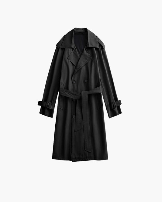 Classic Double-Breasted Trench Coat - Choose By Portugal