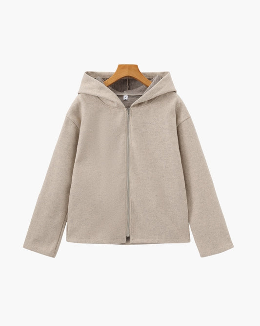 Marlow Wool Zip Coat - Choose By Portugal