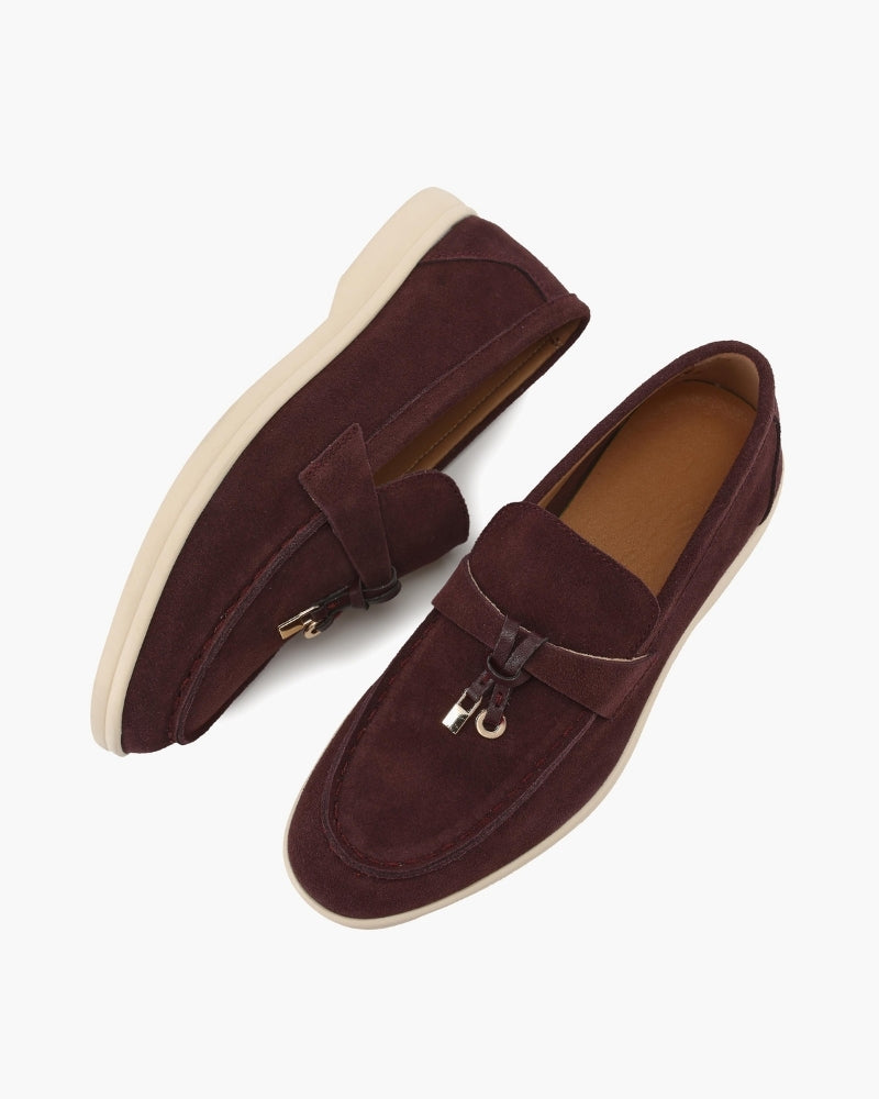 Old Money Suede Lady Loafers - Choose By Portugal