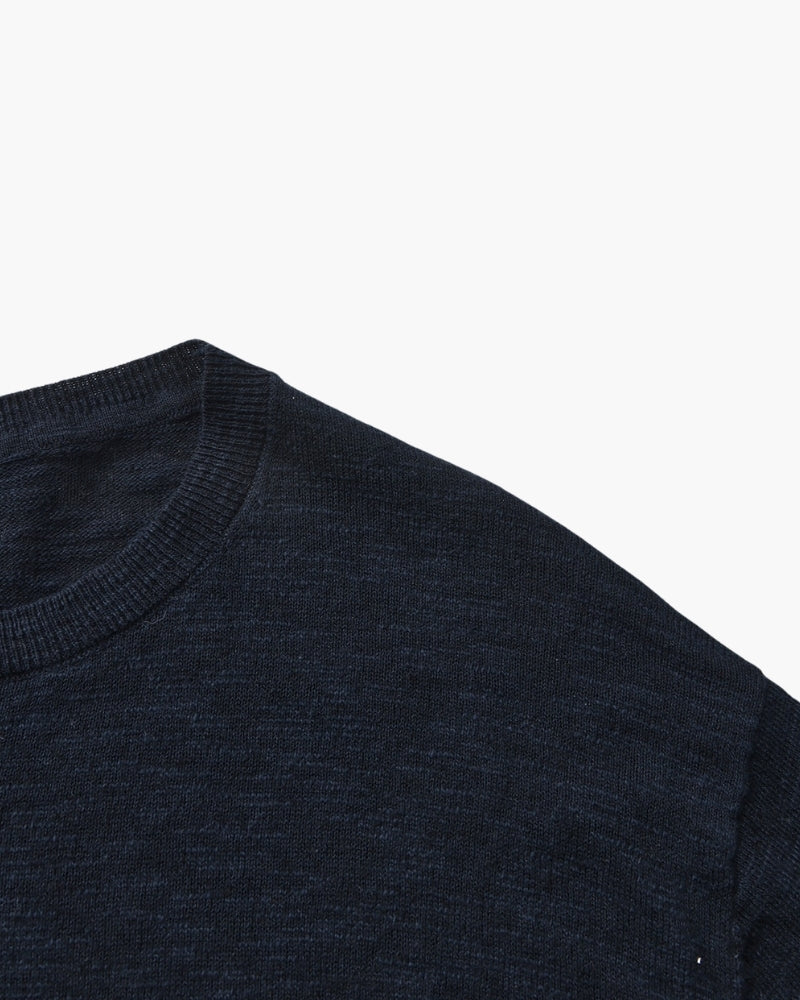 Linen Cotton Essential Crewneck - Choose By Portugal