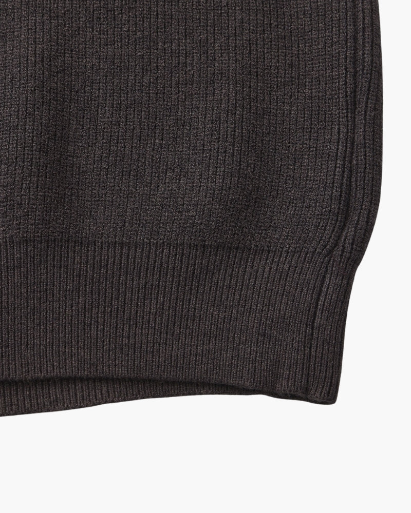 Refined Half-Zip Knit Pullover - Choose By Portugal