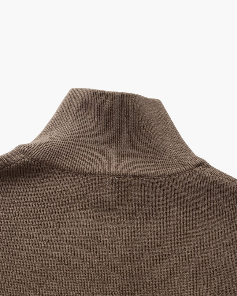 Refined Half-Zip Knit Pullover - Choose By Portugal