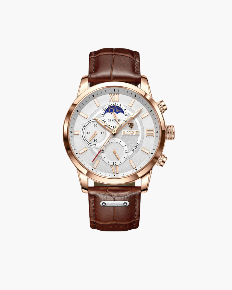 Lugano Classic Watch (Waterproof) - Choose By Portugal