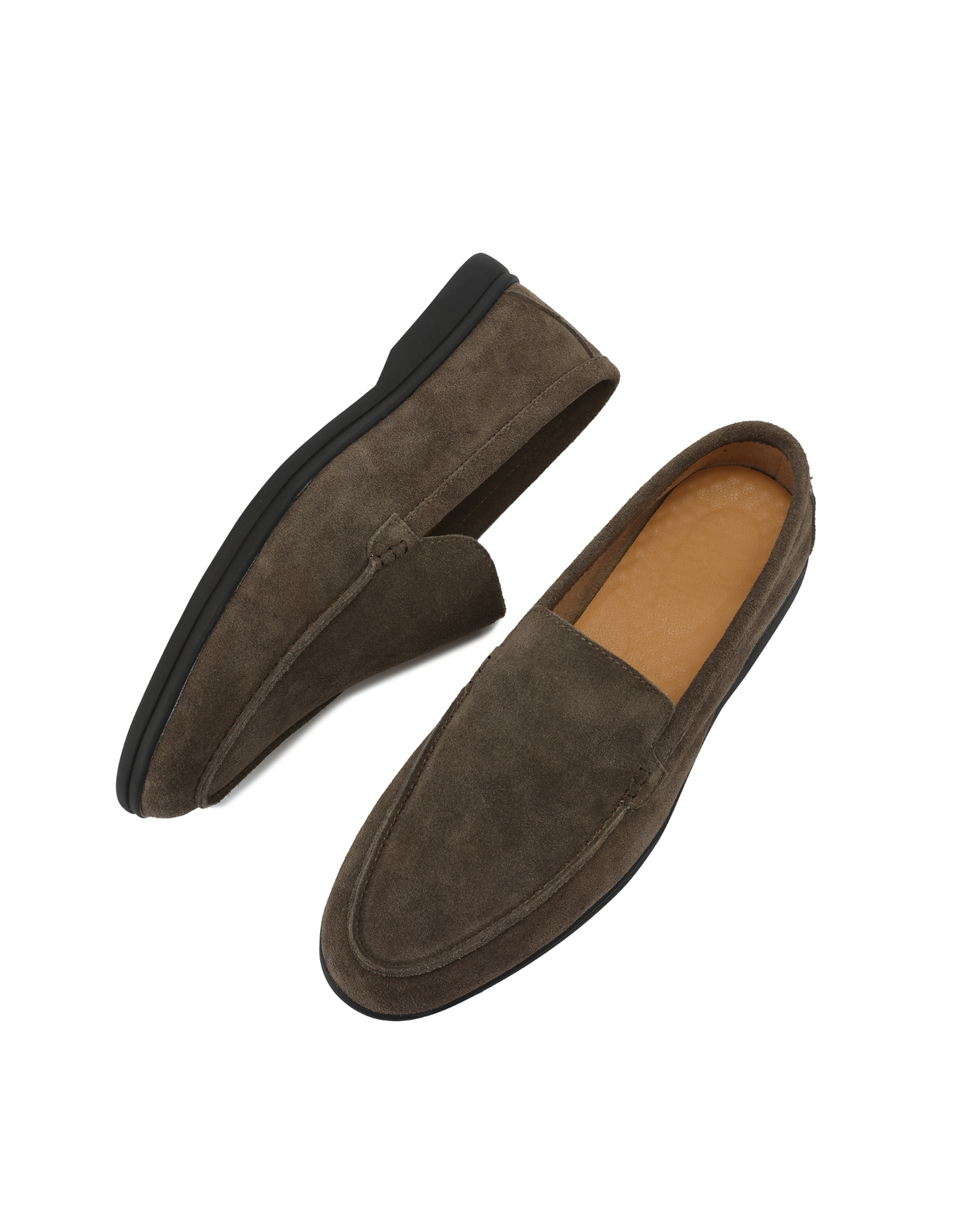 Premium Suede Loafers - Black Soles - Choose By Portugal