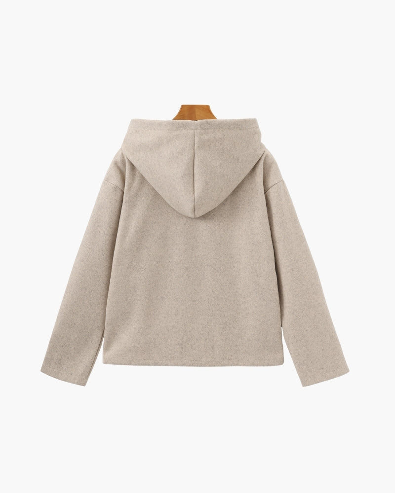 Marlow Wool Zip Coat - Choose By Portugal