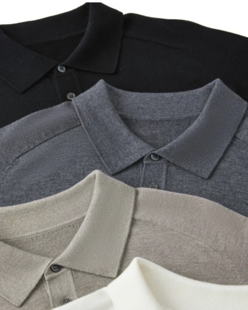 100% Premium Wool Polo - Choose By Portugal