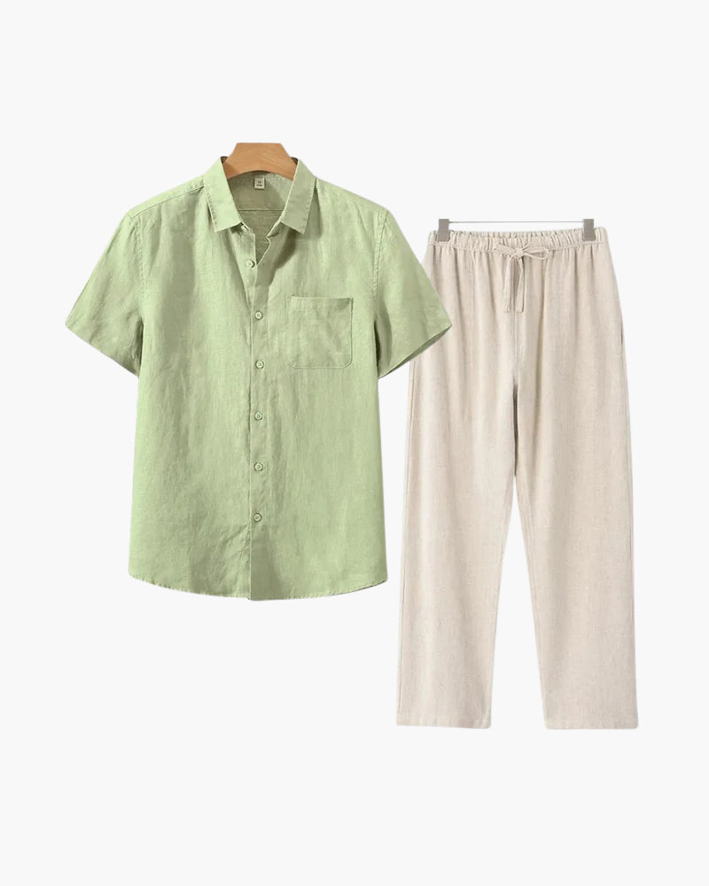Old Money Linen Combo (Shortsleeve) - Choose By Portugal