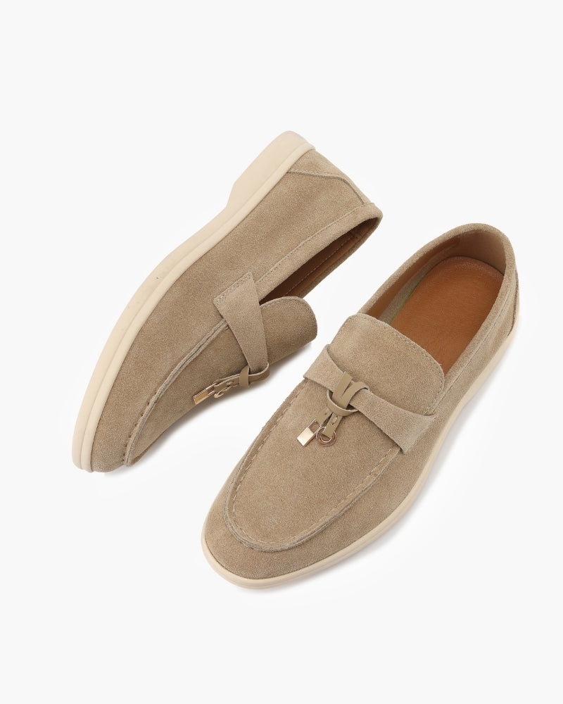 Old Money Suede Lady Loafers - Choose By Portugal