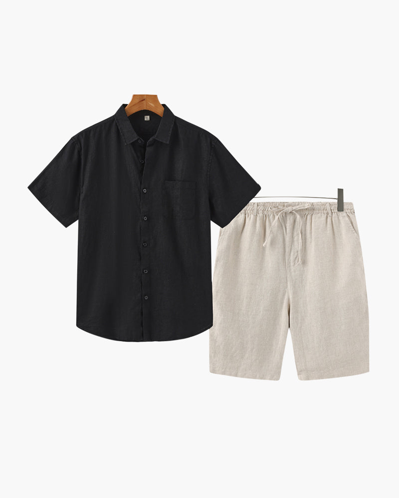 Old Money Linen Combo (Shorts) - Choose By Portugal