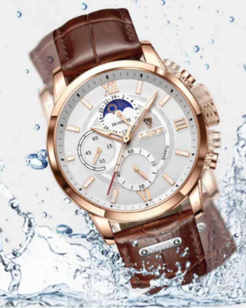 Lugano Classic Watch (Waterproof) - Choose By Portugal
