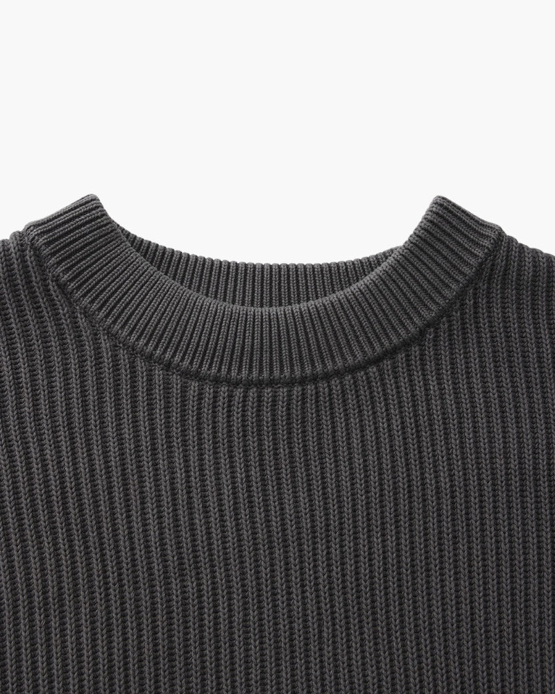 Rib Knit Crewneck - Choose By Portugal