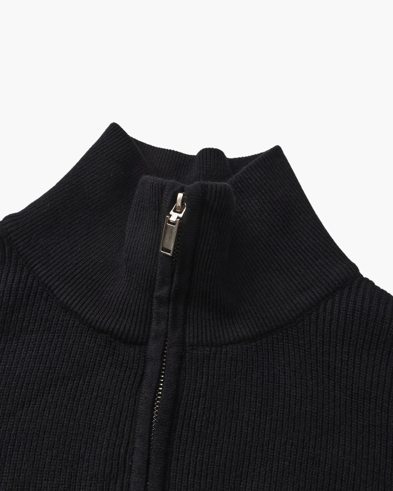 Refined Half-Zip Knit Pullover - Choose By Portugal