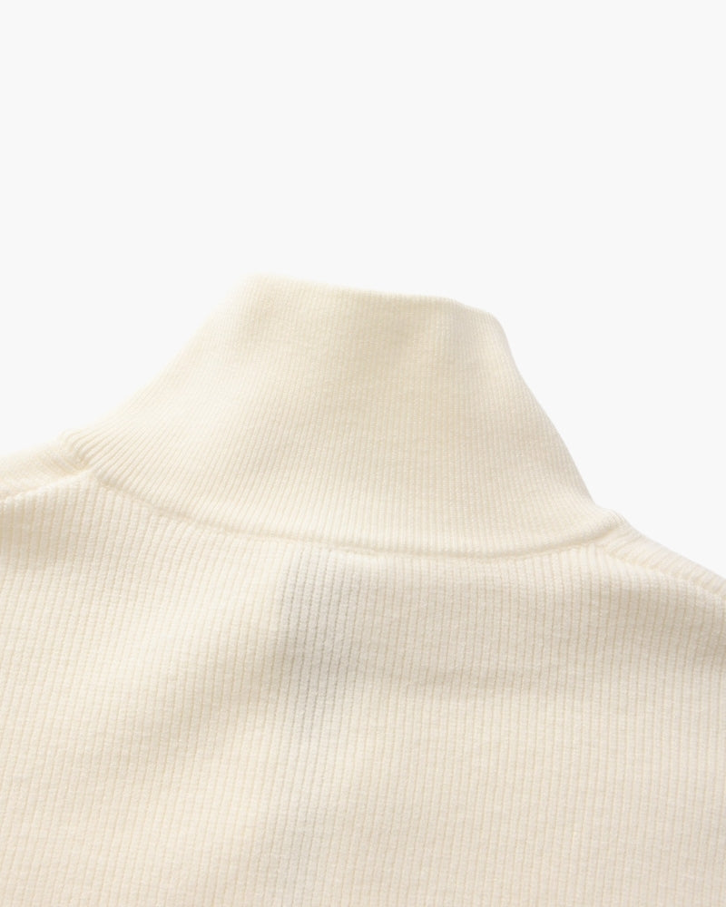 Refined Half-Zip Knit Pullover - Choose By Portugal