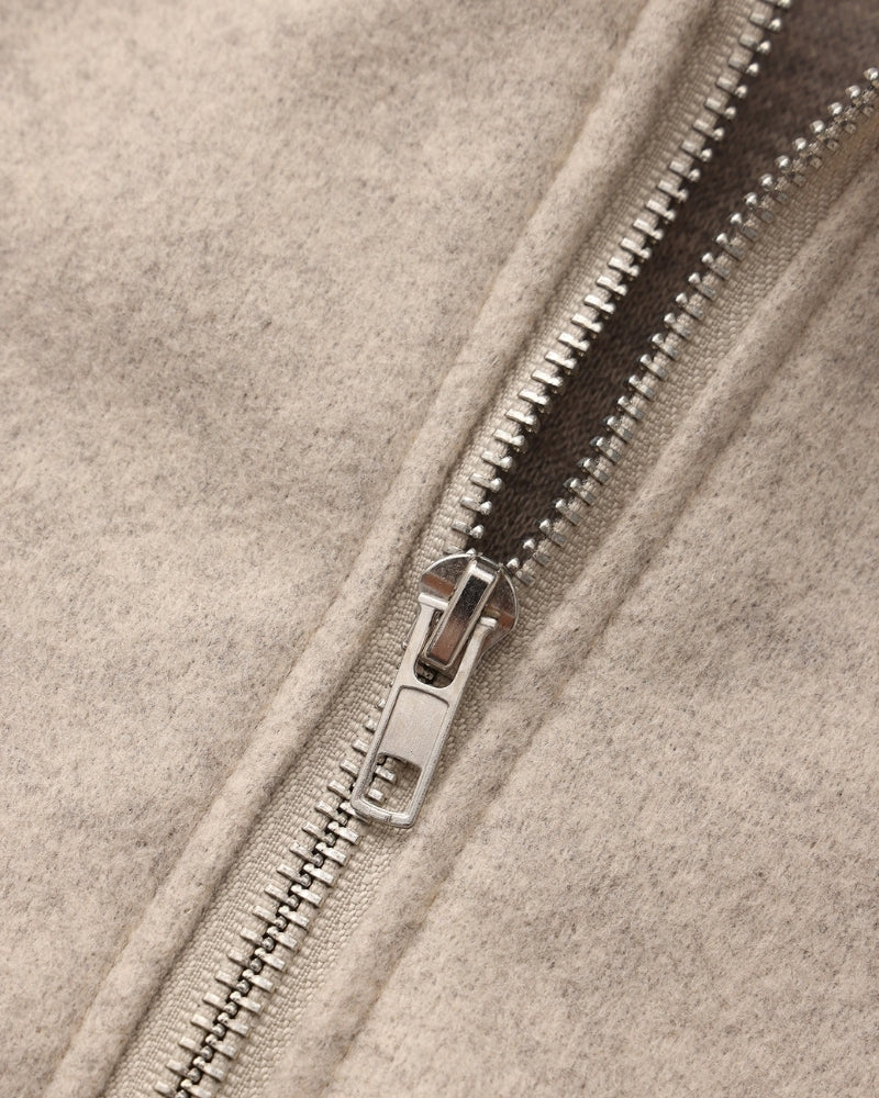 Marlow Wool Zip Coat - Choose By Portugal