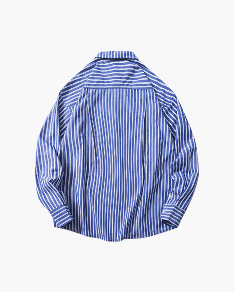 Oversized Striped Shirt - Choose By Portugal