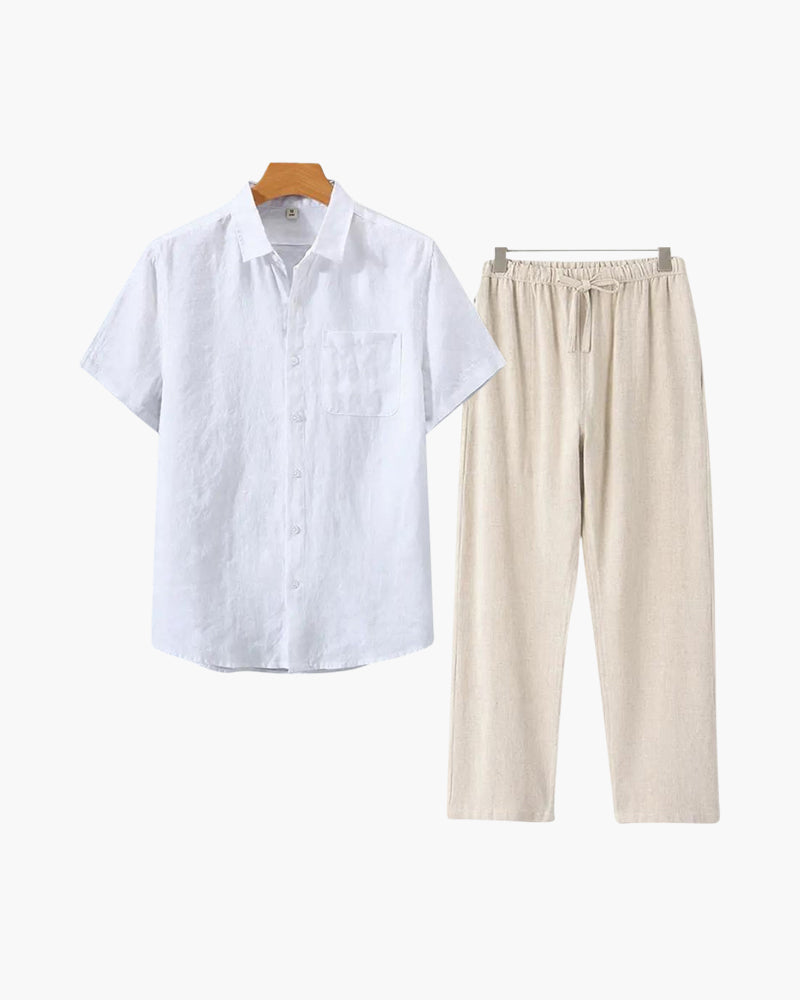 Old Money Linen Combo (Shortsleeve) - Choose By Portugal