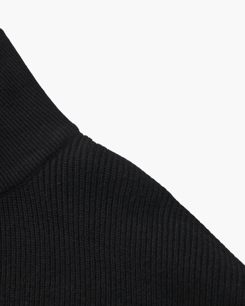 Refined Half-Zip Knit Pullover - Choose By Portugal