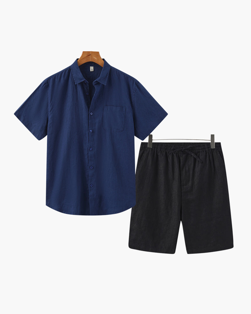 Old Money Linen Combo (Shorts) - Choose By Portugal
