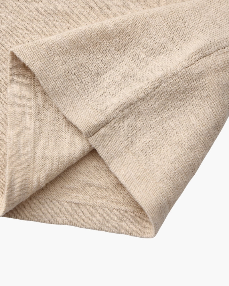 Linen Cotton Essential Crewneck - Choose By Portugal