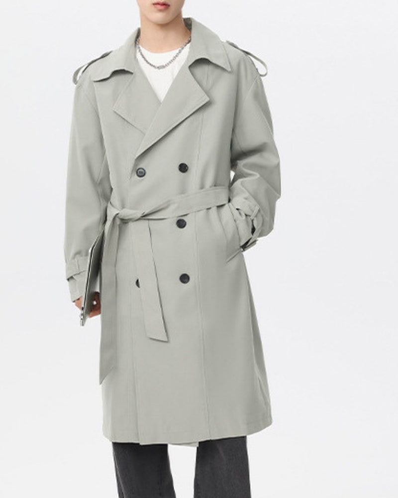 Classic Double-Breasted Trench Coat - Choose By Portugal