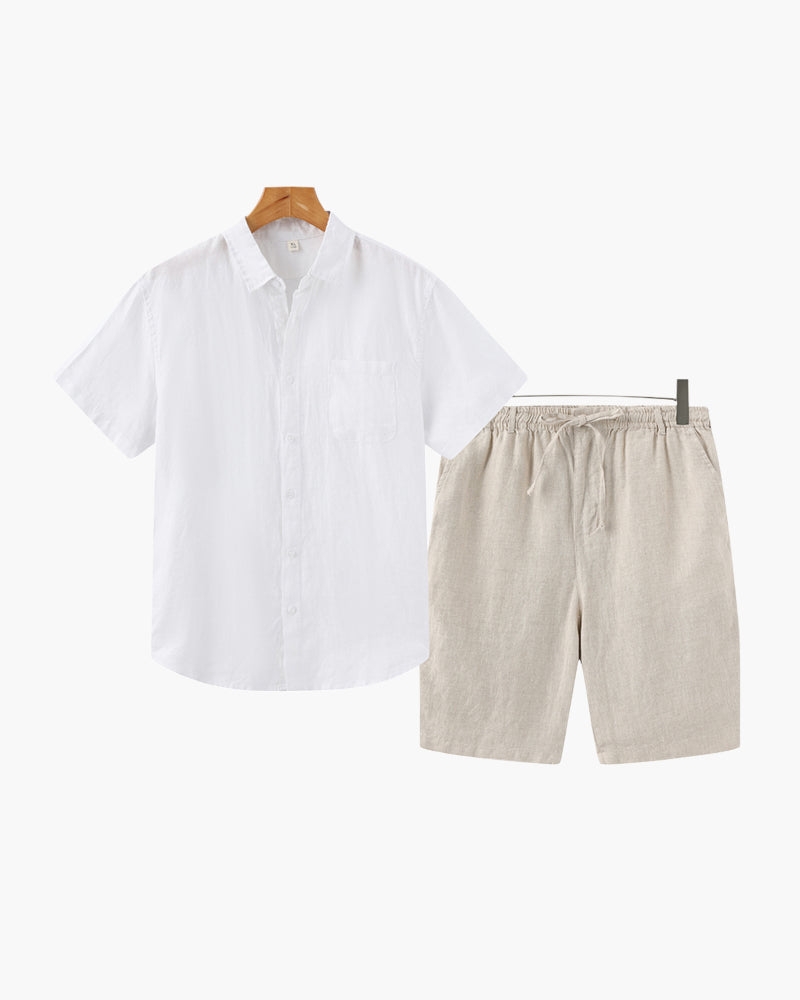 Old Money Linen Combo (Shorts) - Choose By Portugal