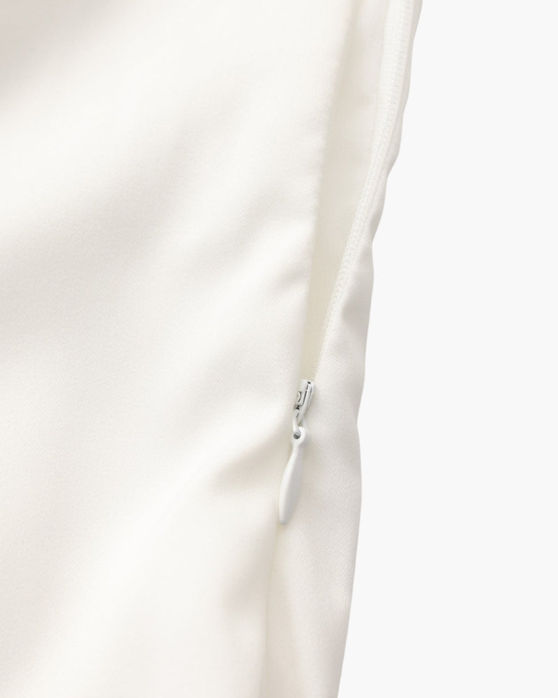 Pearl Button Ruffle Midi Dress - Choose By Portugal