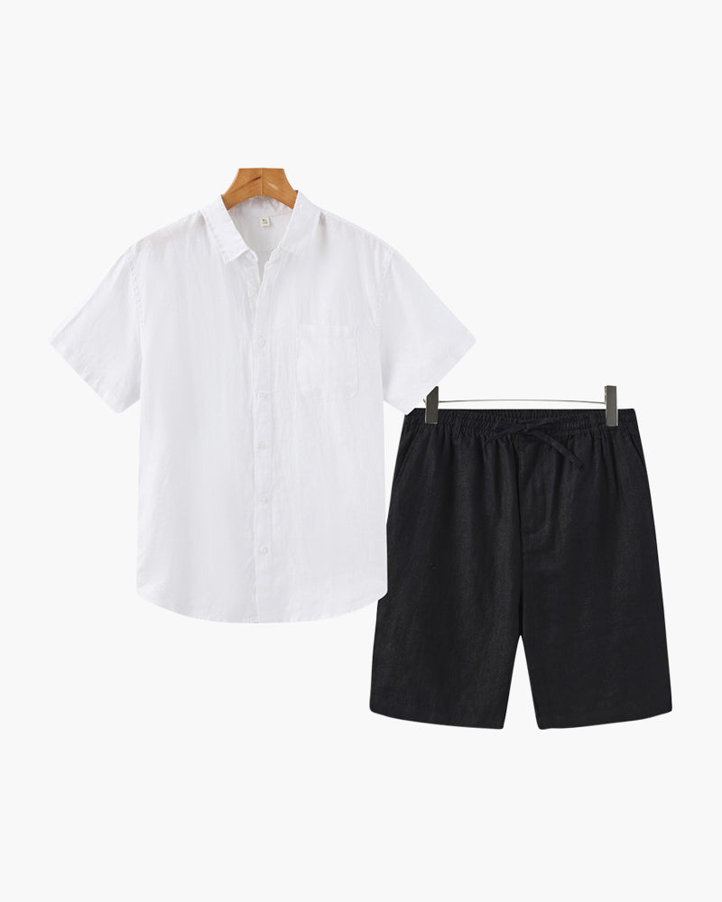 Old Money Linen Combo (Shorts) - Choose By Portugal