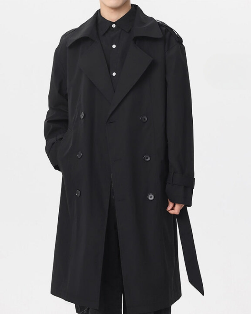 Classic Double-Breasted Trench Coat - Choose By Portugal