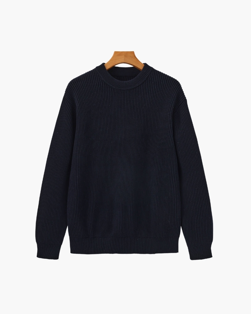 Rib Knit Crewneck - Choose By Portugal