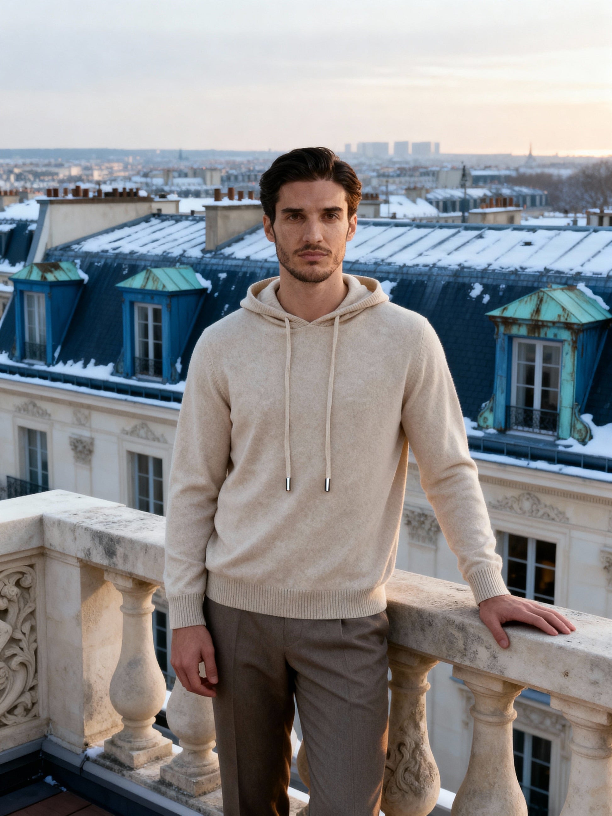 100% Cashmere Hoodie - Choose By Portugal