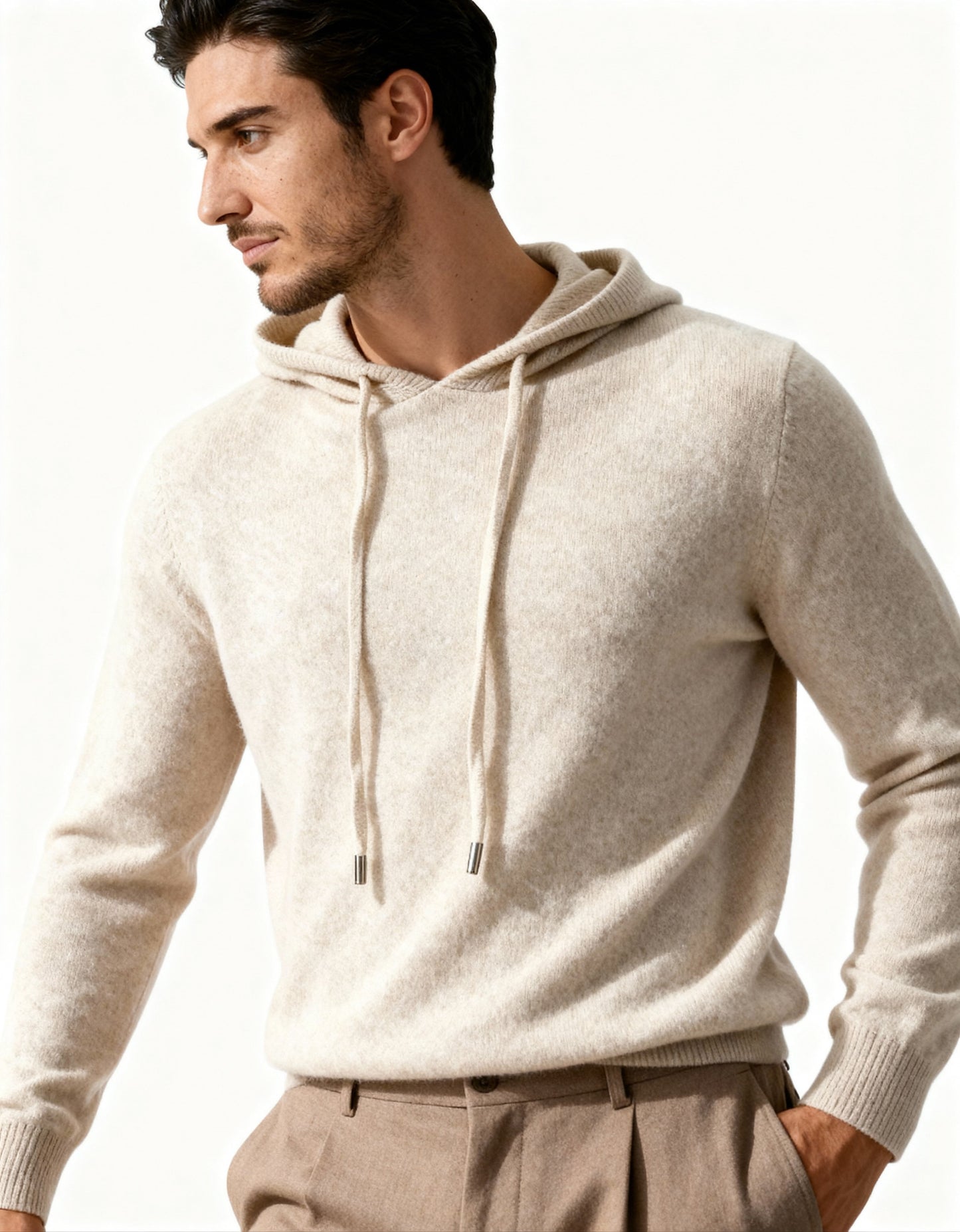 100% Cashmere Hoodie - Choose By Portugal
