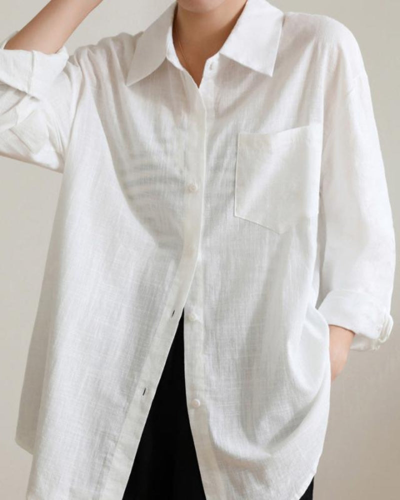 Estate Lady Linen Shirt - Choose By Portugal