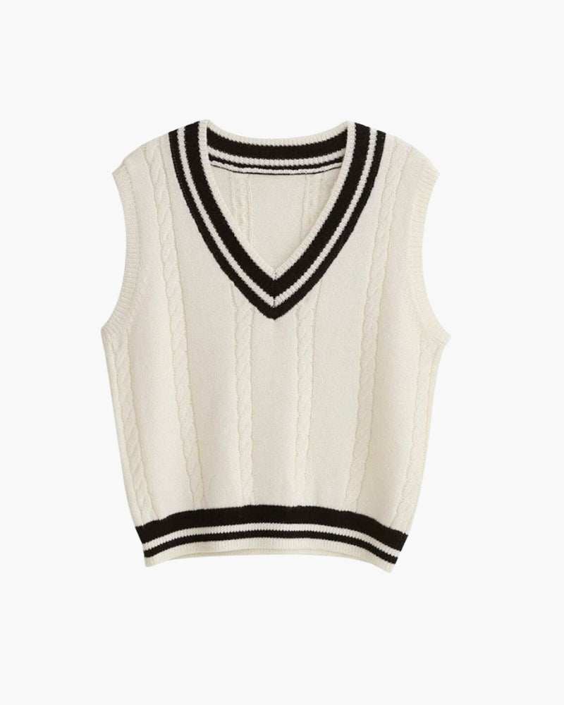 Lady's Rich Sweater Vest - Choose By Portugal