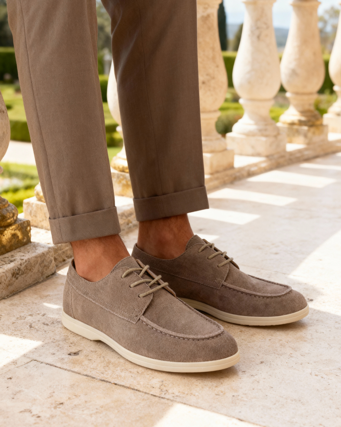Premium Suede Lace Shoes - Choose By Portugal