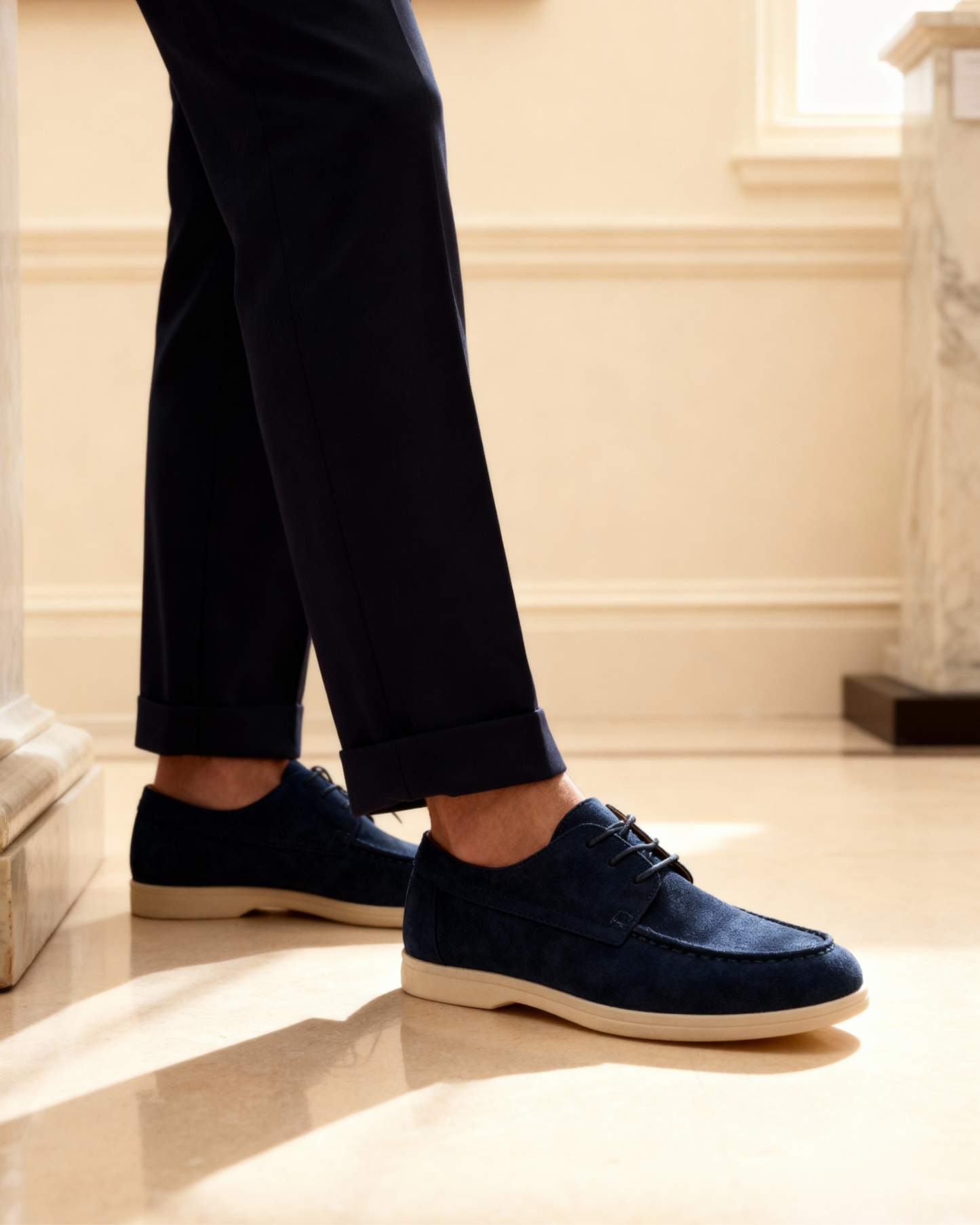Premium Suede Lace Shoes - Choose By Portugal