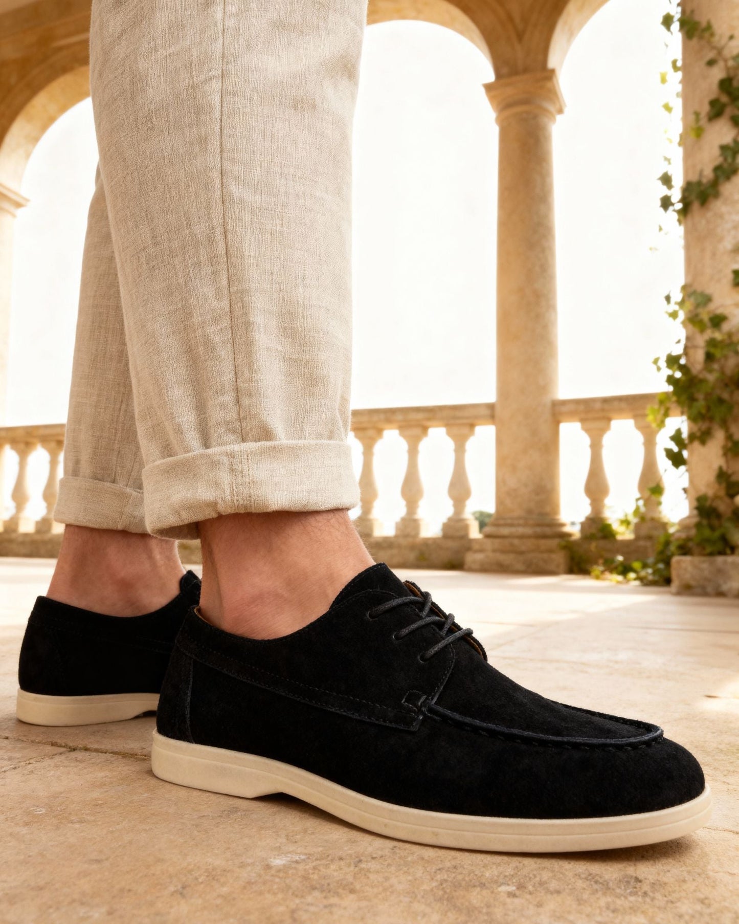 Premium Suede Lace Shoes - Choose By Portugal